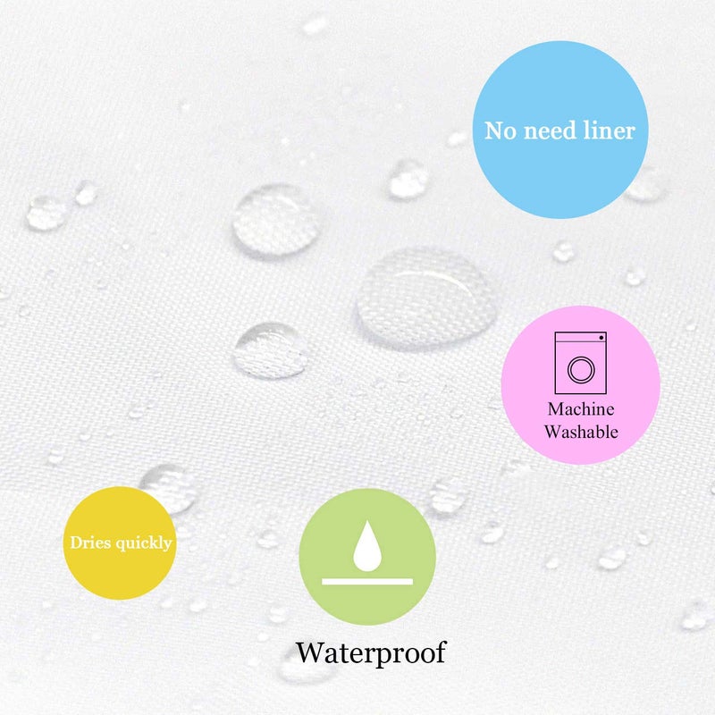 LB Get Naked Shower Curtain Funny Quotes Words Pink Shower Curtains for Bathroom with Hooks 60x72 inch Waterproof Polyester Fabric Bathroom Decorations - Image 4